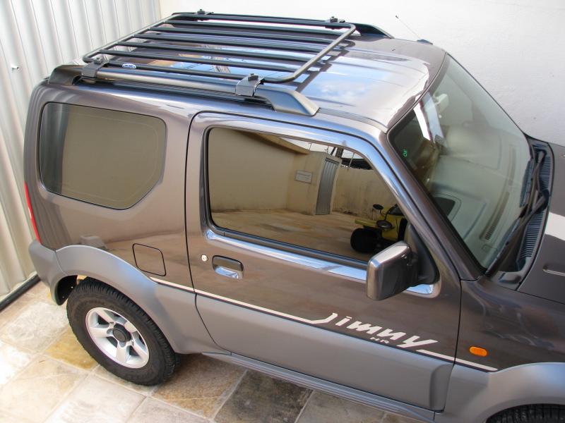 Bagageiro para teto Embutido entre racks 110cm – Plano (Todos) JIMNY (exeto Jimny Sierra) – NT1445